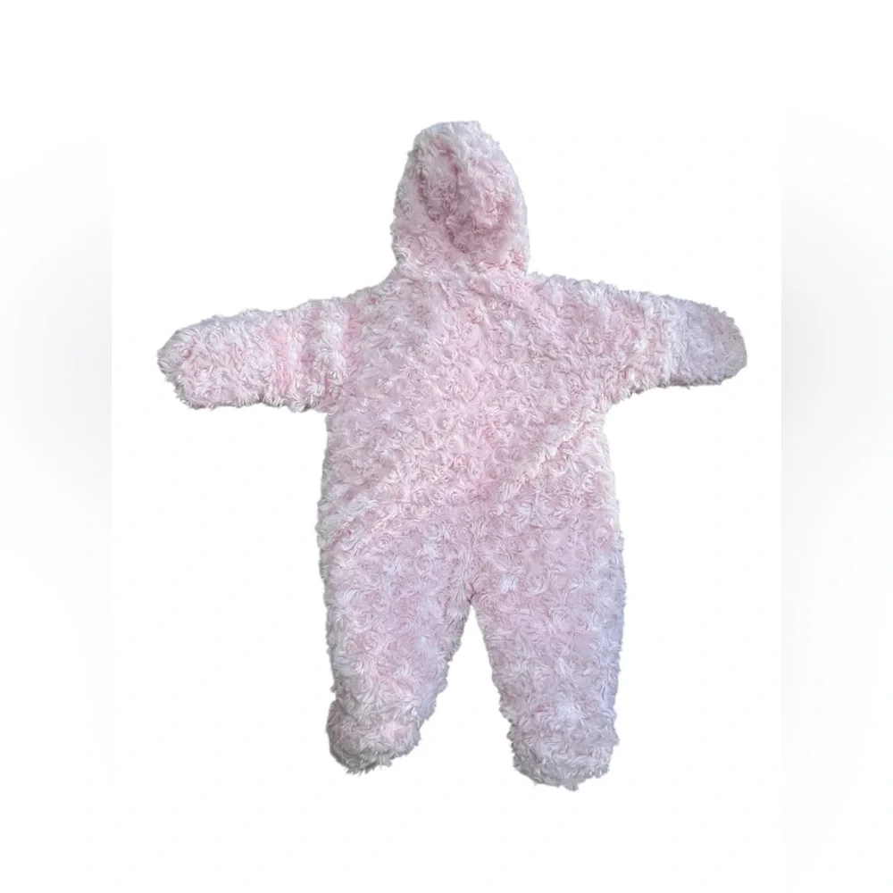 Okie Dokie Blush Pink Cozy Hooded Footie